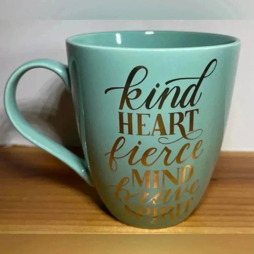 Pfaltzgraff Everyday Large Coffee Mug Kind Heart
Fierce Mind Brave Spirit SALE!!